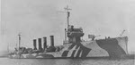USS Fanning (DD-37) in wartime camouflage 