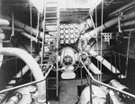 Engine Room controls on USS Flusser (DD-20) 