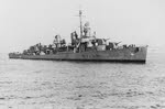 USS Foote (DD-511), Boston Navy Yard, 1943 