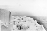 USS Frederick (ACR-8) covered in ice, 1917 
