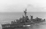 USS Gainard (DD-706),Caribbean, 17 March 1963