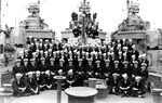 Officers and crew of USS Gatling (DD-671), December 1945 