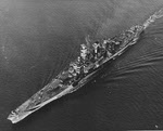 USS Guam (CB-2) on shakedown cruise 
