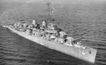 USS Haggard (DD-555) off Point no Point, 1943 