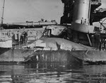 Torpedo damage to USS Hambleton (DD-455), November 1942 