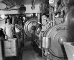 Laundry day on USS Houston (CA-30), 1930s 