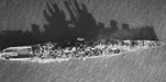 Aerial picture of USS Houston (CL-81), 12 January 1944 