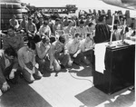 Catholic Mass on USS Indiana (BB-58) 