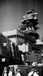 Bridge and forward fire control, USS Iowa (BB-61)