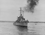 USS Kidd (DD-661), Pacific, 1958 
