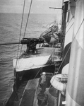 Looking aft from bridge of USS Kimberly (DD-80), 1918 