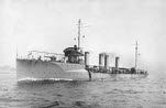 USS Lamson (DD-18) at Sea, 1912 