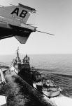 USS Leary (DD-879) refuels from John F Kennedy (CVA-67) 