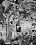 Interior of No.2 Turret, USS Louisville (CA-28) 