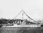 USS MacLeish (DD-220) at Constantinople, 1922 