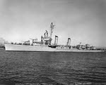 USS Macomb (DD-458), 13 October 1954 