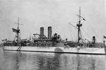 USS Maine (ACR-1) from the right 