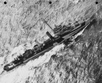 USS McCook (DD-496) from above, 1945 