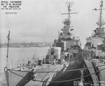 Forward view of USS McKee (DD-575), Mare Island, December 1944 