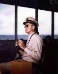 Captain William M Callaghan on USS Missouri (BB-63) 