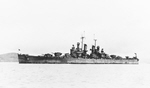 USS Mobile (CL-63) in San Francisco Bay, late 1945