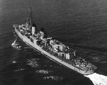 USS Monssen (DD-798) after being recommissioned, 1951 