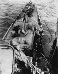 Kamikaze Damage to USS Morris (DD-417) 
