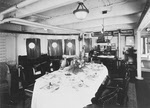Captain's Dining Room, USS New Mexico (BB-40)