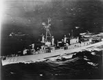 USS Nicholas (DD-449) after FRAM-II, c.1960 