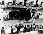 USS Philippine Sea (CV-47) receives bombs, 1950 
