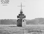 Bows view of USS Porter (DD-356) at Mare Island 