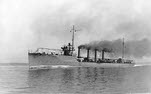 USS Preston (DD-19) at sea, 1912 
