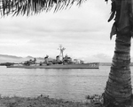 USS Preston (DD-795) arriving at Pearl Harbor, 1964 