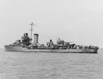 USS Ralph Talbot (DD-390) off Mare Island , 1942