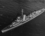 USS Rhind (DD-404) near New York, 1944 