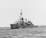 USS Rooks (DD-804), Newport RI, 1955 