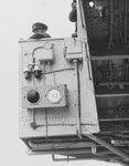 Signal Block on side of bridge of USS Saratoga (CV-3) , 1932 