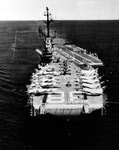 USS Shangri La (CV-38) off Maryport, Florida, August 1960
