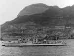 USS Sharkey (DD-281) at Gibraltar, 1927 