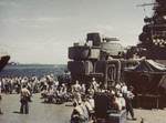 Concert on Quarterdeck of USS South Dakota (BB-57) 