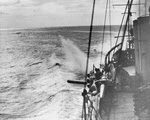 USS Stewart (DD-224) launching a torpedo 