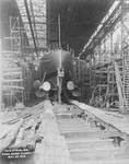 USS Stribling (DD-96) under construction, 1918 