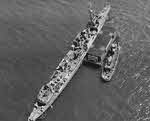 USS Tarbell (DD-142) at New York, 24 July 1943 