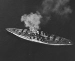 USS Tennessee (BB-43) bombarding Okinawa 