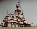 Island of USS Valley Forge (CV-45), 1949 