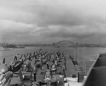 USS Valley Forge (CV-45) in Sydney Harbour, 1948 