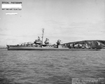 USS Wadleigh (DD-689) off Mare Island, 1945 