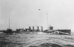 USS Wainwright (DD-62) on trials, 1915-16 
