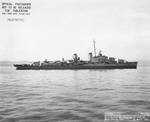 USS Walke (DD-723) off Mare Island, 1945 