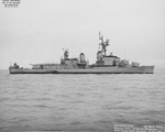 USS Walke (DD-723), Mare Island, 1961 with FRAM II modifications 